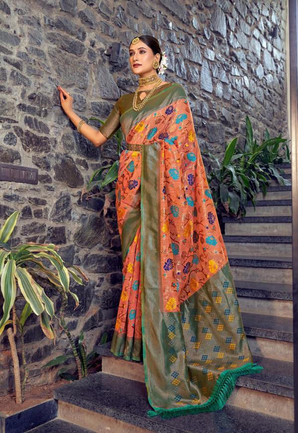 Siddharth Silk Varanasi Vol 1 Frestive Designer Saree Collection